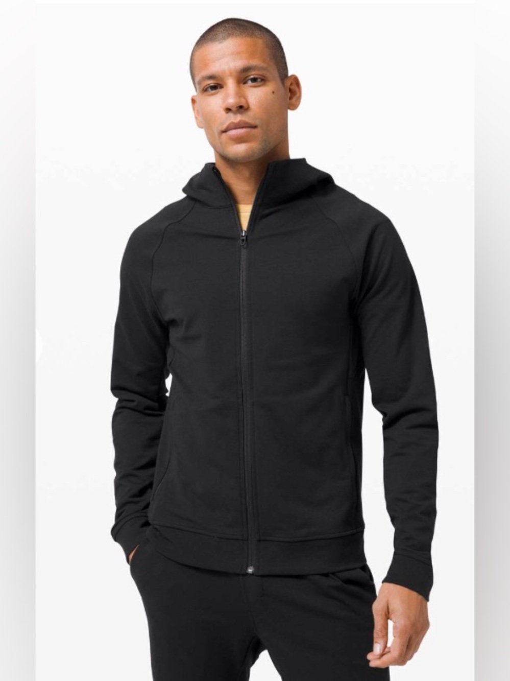 Lululemon City Sweat Full Zip Hoodie Black L